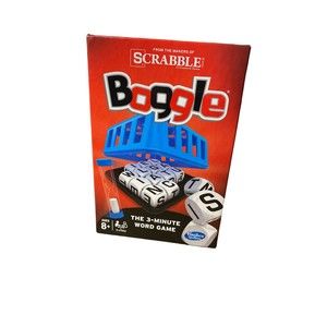 Boggle 3-Minute Word Game From The Makers Of Scrabble Ages 8 & Up